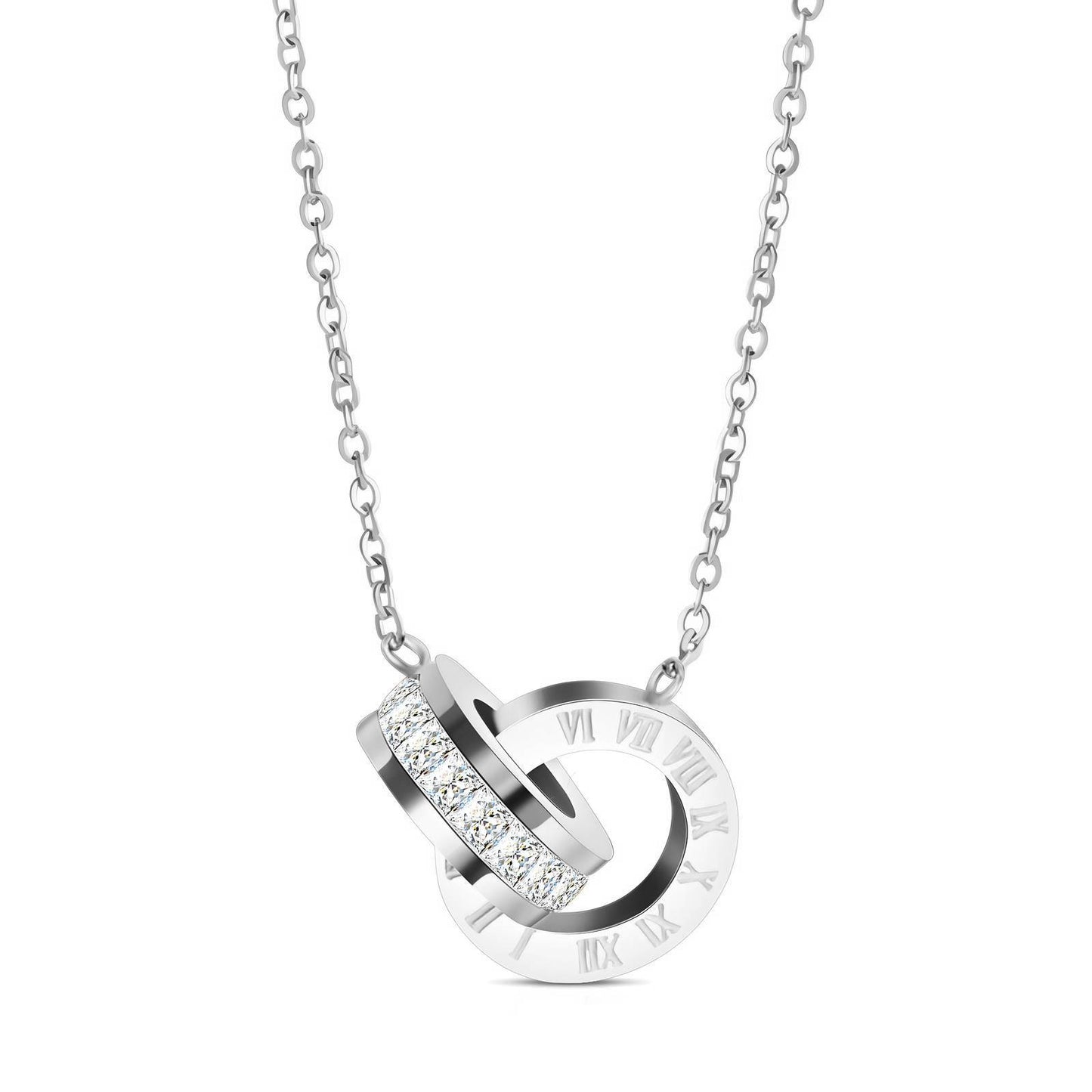 Lunar Timepiece Necklace