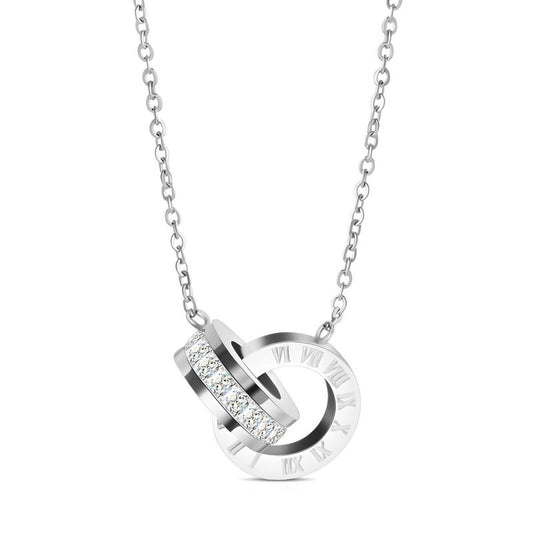 Lunar Timepiece Necklace