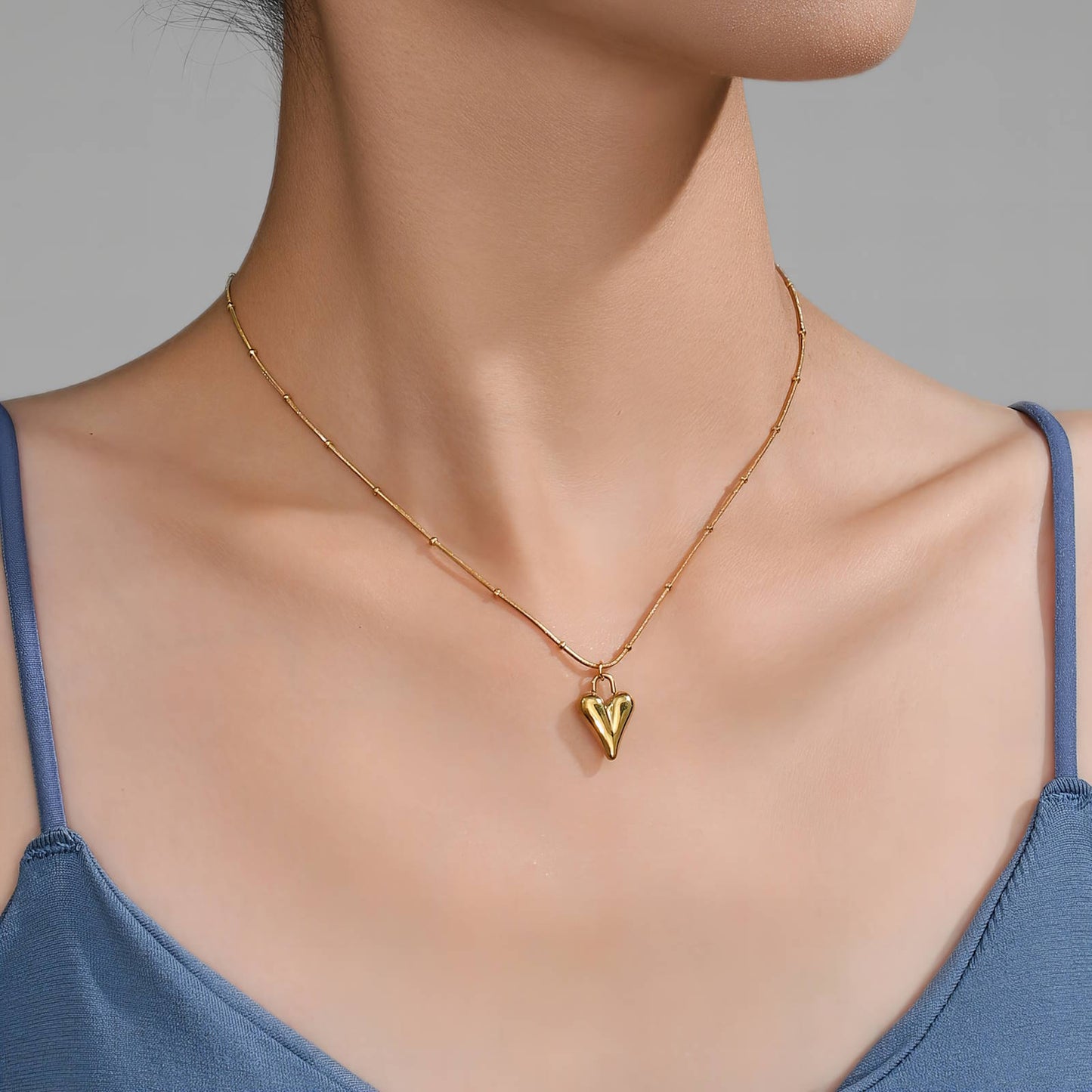 Heart Drop Necklace