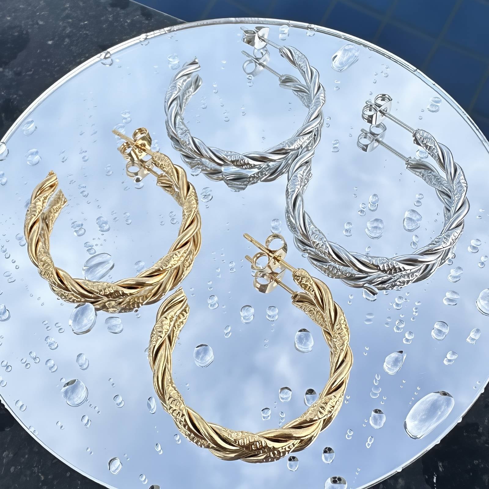 Boujee Essence twist of fate earrings