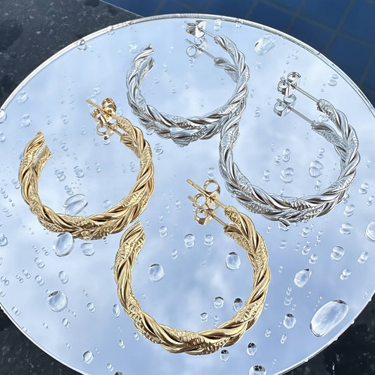 Boujee Essence twist of fate earrings