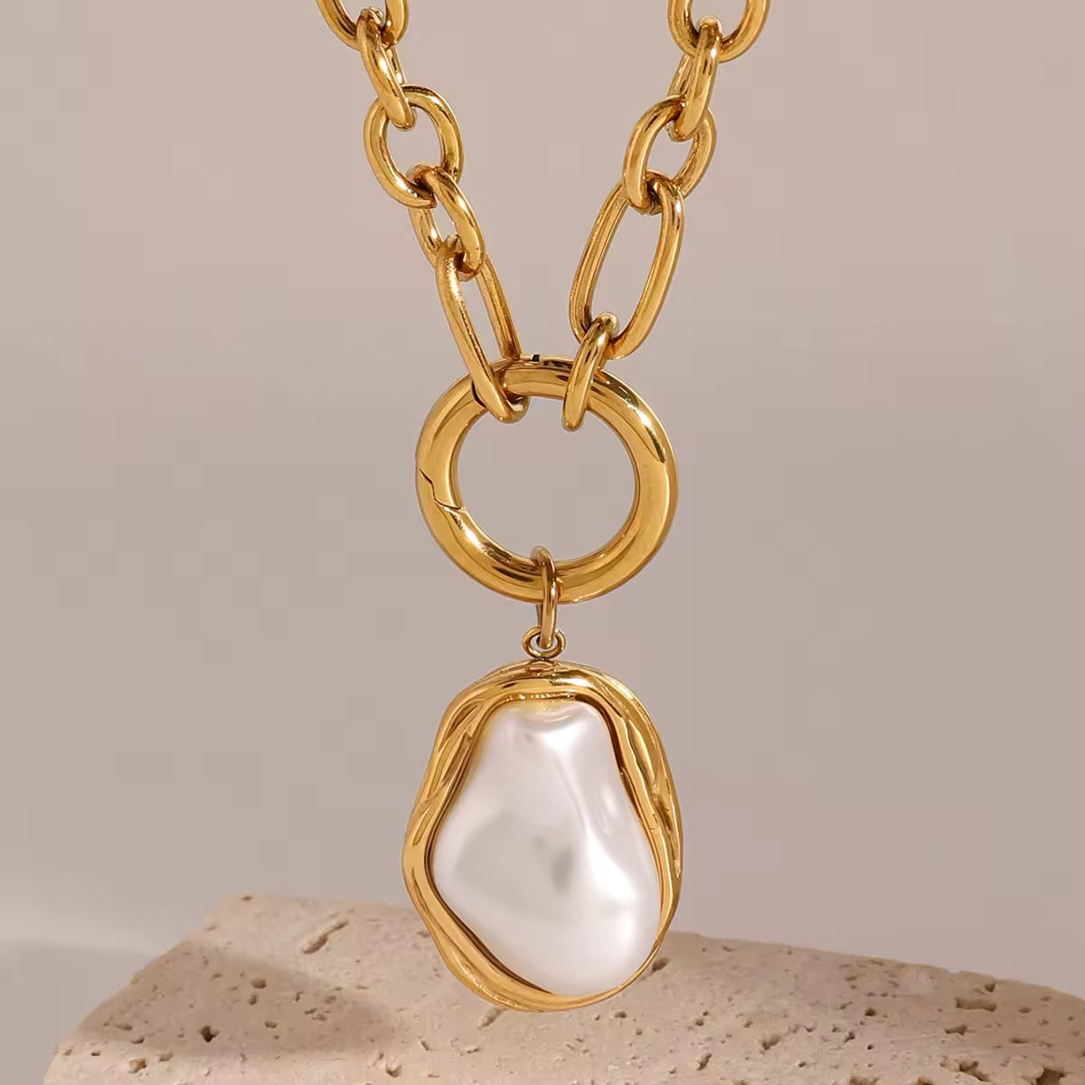 Pearl Rare Formed Necklace