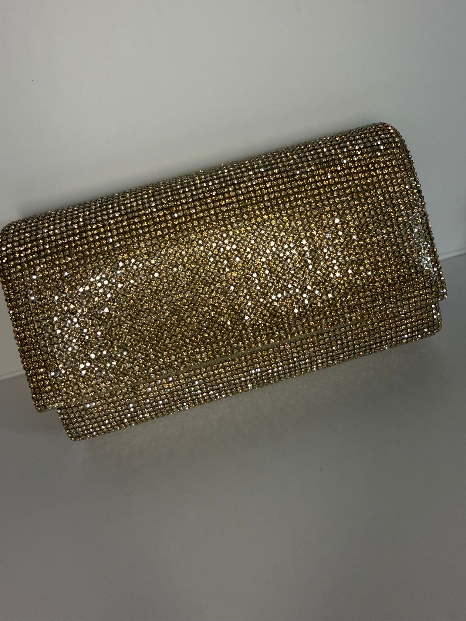 Gold Rhinestone Bag