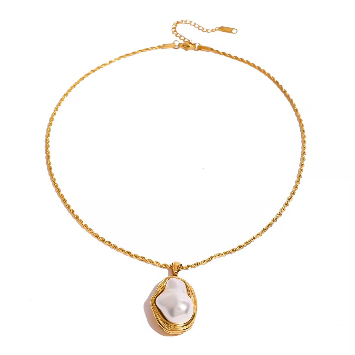 Pearl Rare Formed Rope Chain
