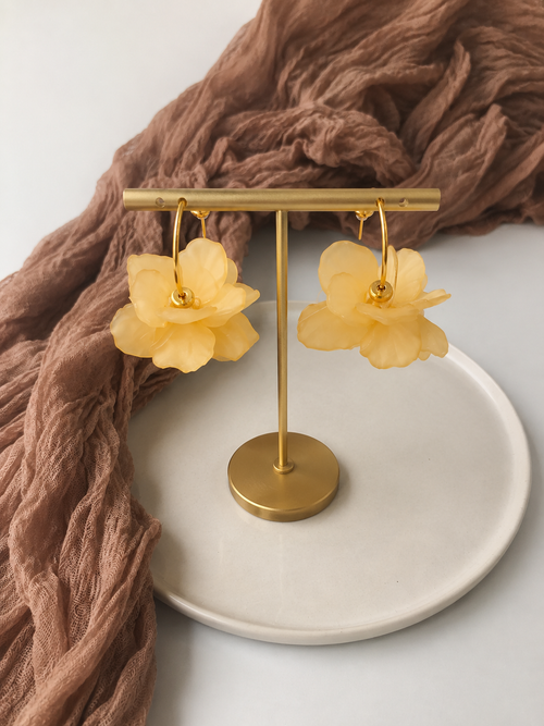 Flower Drop Earrings