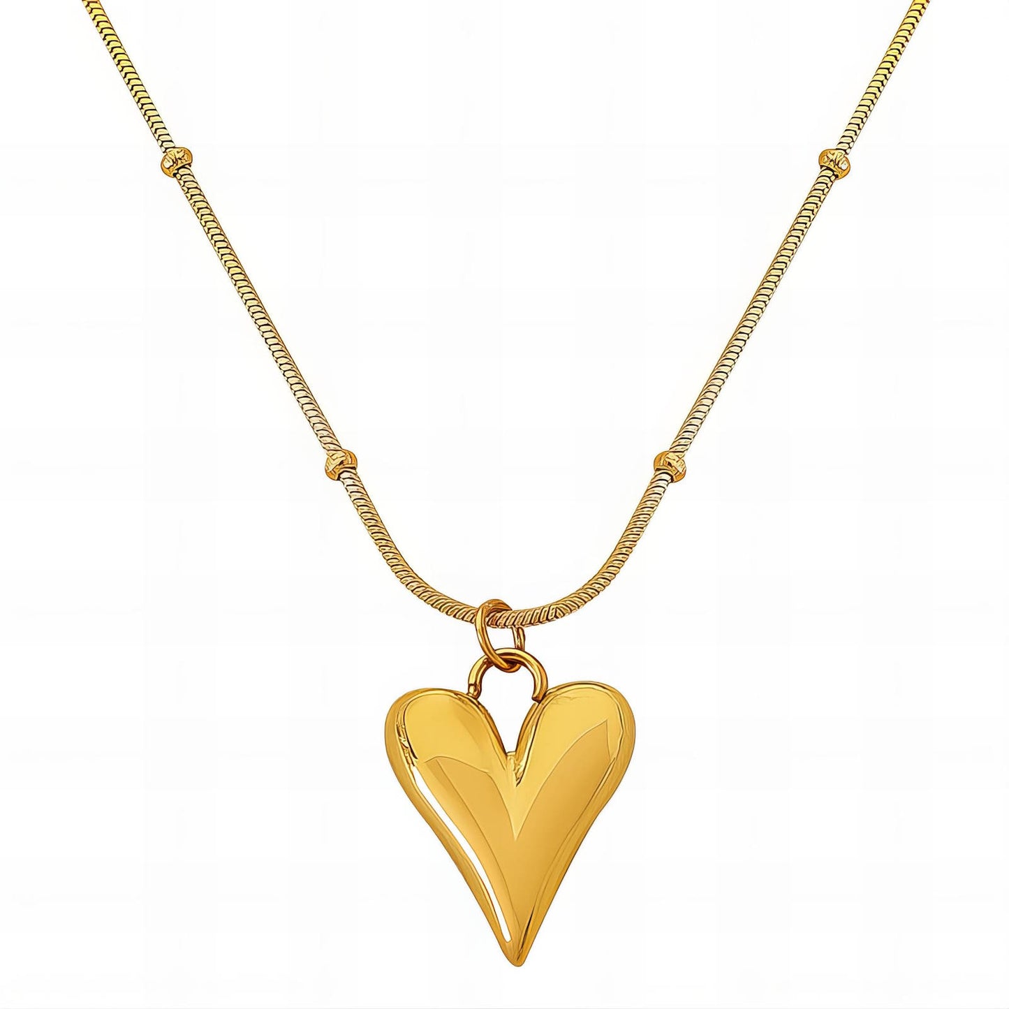 Heart Drop Necklace