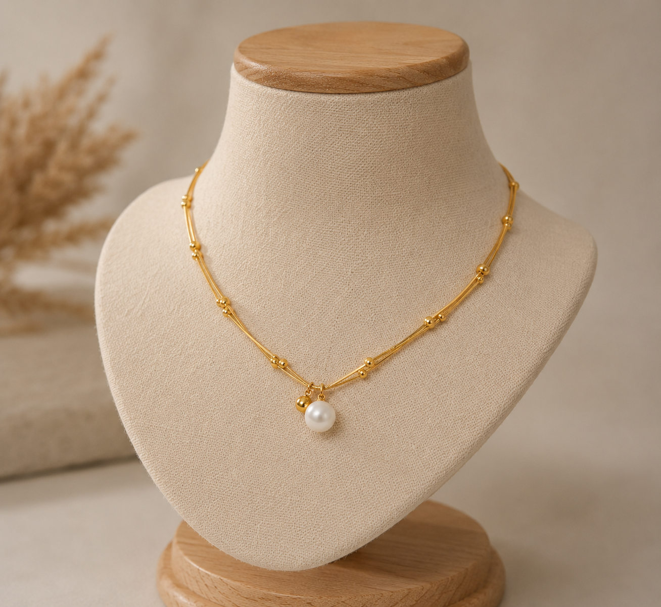 Pearl Drop Necklace