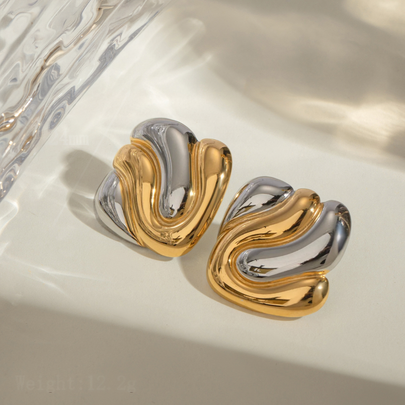 Gold & Silver Twisted