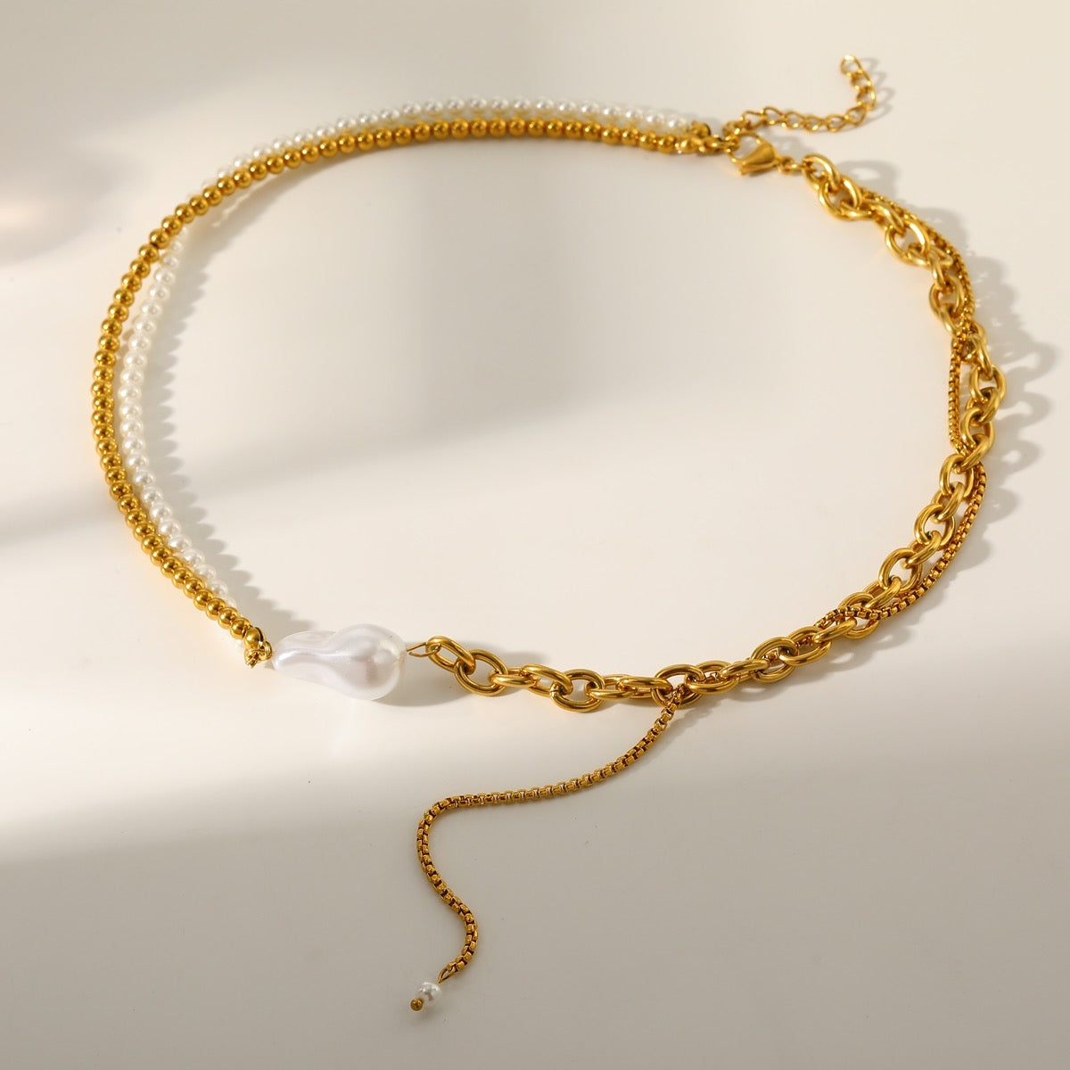 Pearl Link Necklace