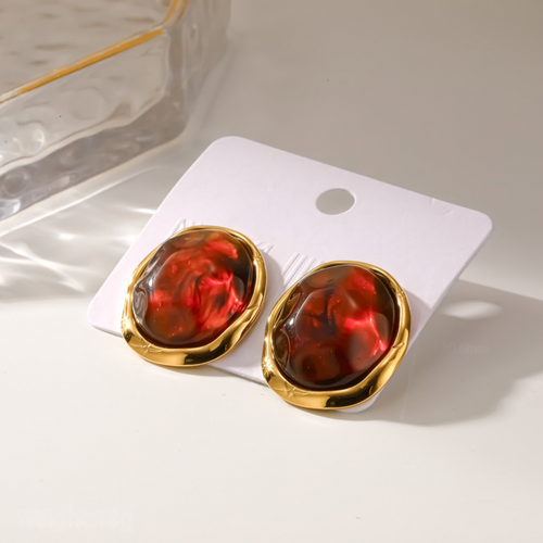 Acrylic Stud Earrings